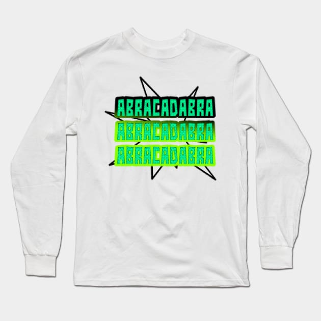 Abracadabra Long Sleeve T-Shirt by stefy